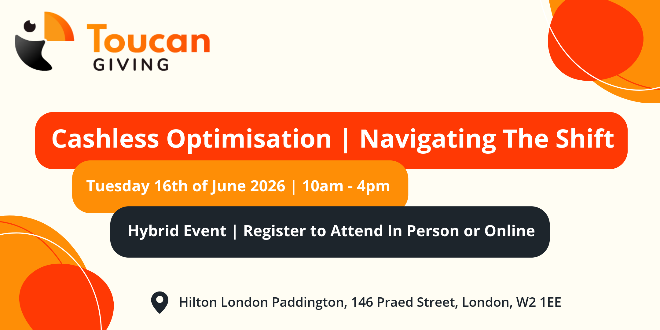 Cashless Optimisation Event